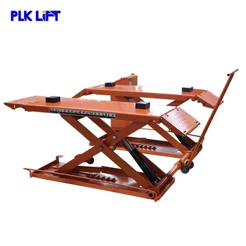 

PLKING car scissor hoist for sale cheap small vehicle lift easy operation