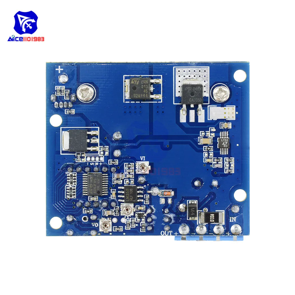 DC 3 35V 100W 6A Повышающий Модуль USB преобразователь источника питания светодиодный