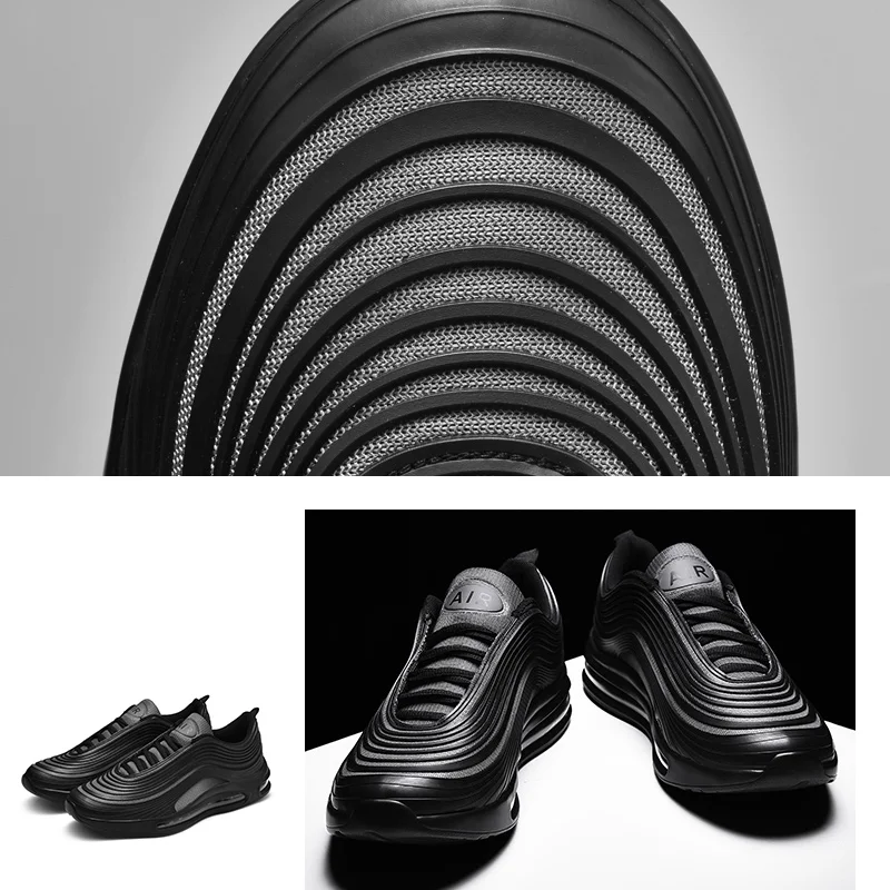 Outdoor Walking Shoes Men Stylish Trainers Sneakers Four Seasons Gym Shoes
