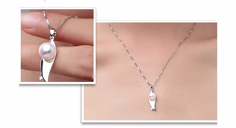 Sinya freshwater pearls pendant choker necklace fine jewelry pd0728 (5)