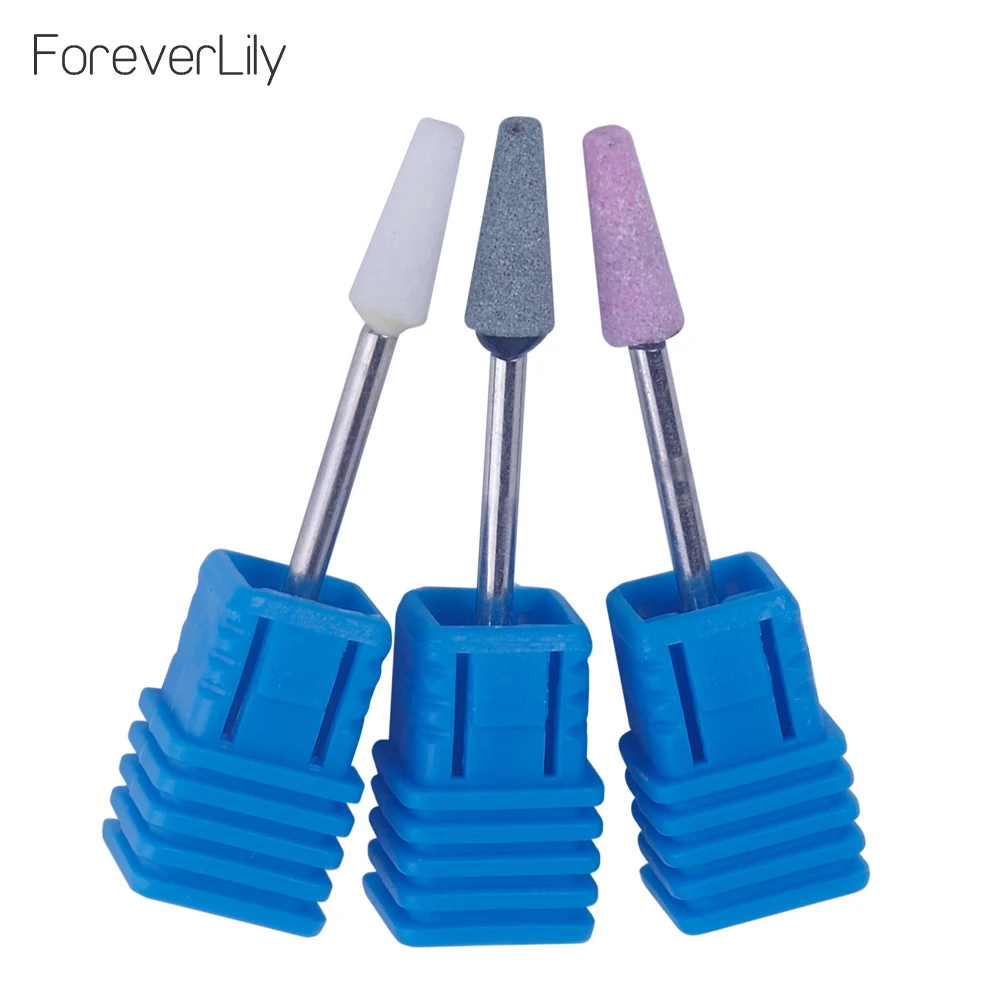 

1pcs Quartz Nail Electric Manicure Drill Bits Nail Polishing Head Cutters Set Pink White Pedicure Milling Cutter Files Nail Art