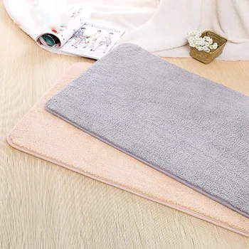 

Meet Jo Polyester Rectangle Rug Area Solid Carpets Non Slip Home Living Room Bedroom Bathroom Kitchen Floor Mats 1pc