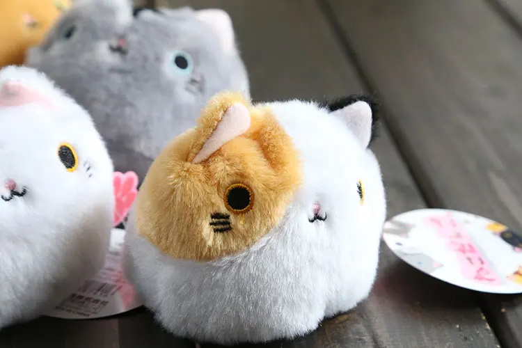 6 шт./партия peluche милые плюшевые игрушки мультфильм суши Кот/Kutusita Nyanko кошка косплей мини плюшевые куклы