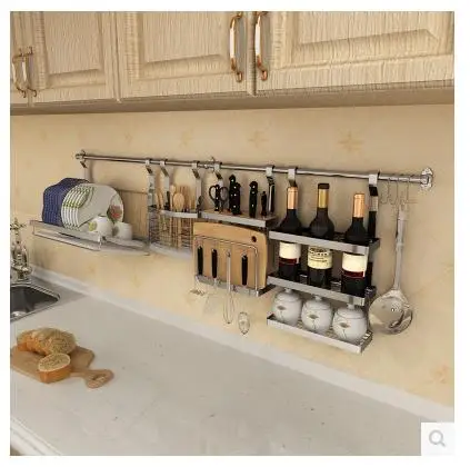 304 Stainless Steel Kitchen Utensils Rack E Shelves Wall 304 Stainless Steel Kitchen Utensils Rack E Shelves Wall Folding Dish Storage