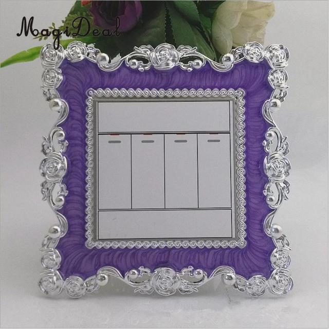 Floral Switch Cover Square Shaped Switch Wall Light Socket Stickers bedroom Living Room Art Decor