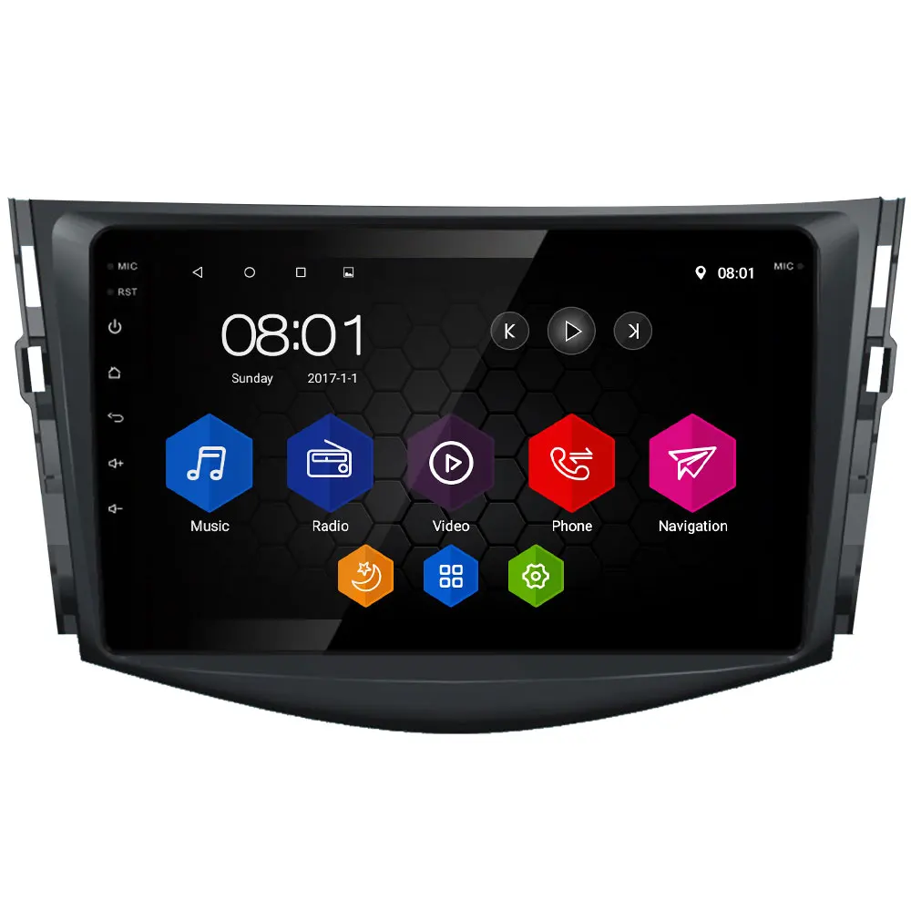 

8" IPS WIFI Android 8.1 PX5 Octa Core 4GB RAM 32GB ROM RDS BT Car DVD Multimedia Player Radio For Toyota RAV4 RAV-4 2006-2012