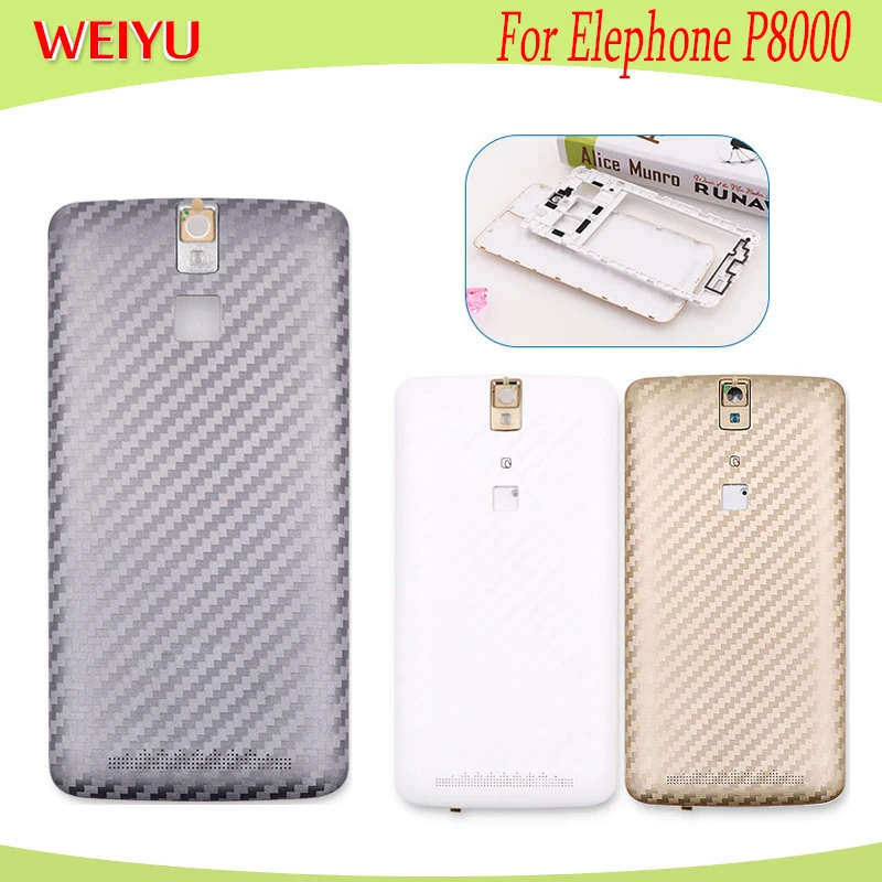 

For Elephone P8000 Android 6.0 Battery Case 5.5'' With Radiating Film Protective Battery Cover For Elephone P8000+Middle Frame