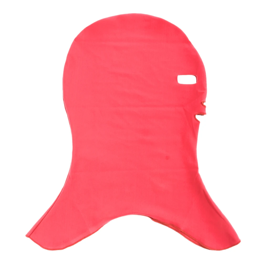Swiming Diving Facekini UV Sun Protection Full Face Mask Head Neck Cover Face Elastic Swim Cap for Skiing Diving Sports Wear