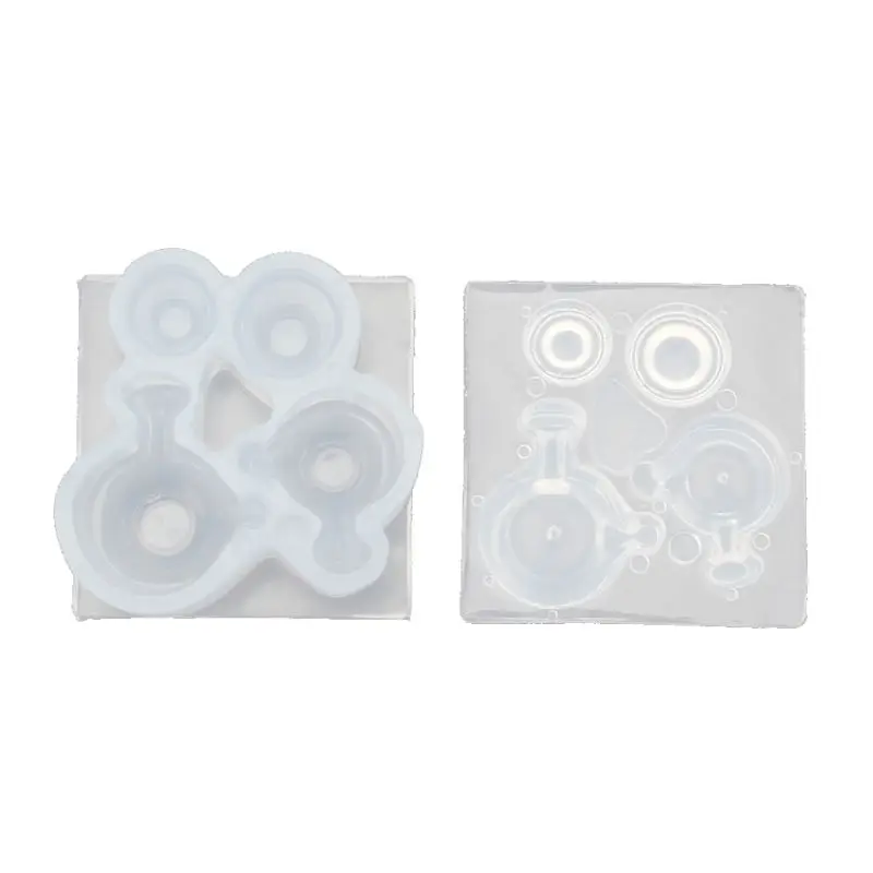 3D Silicone Resin Molds DIY Mini Teapot Teacup Mould Tea Party Art Craft Tools