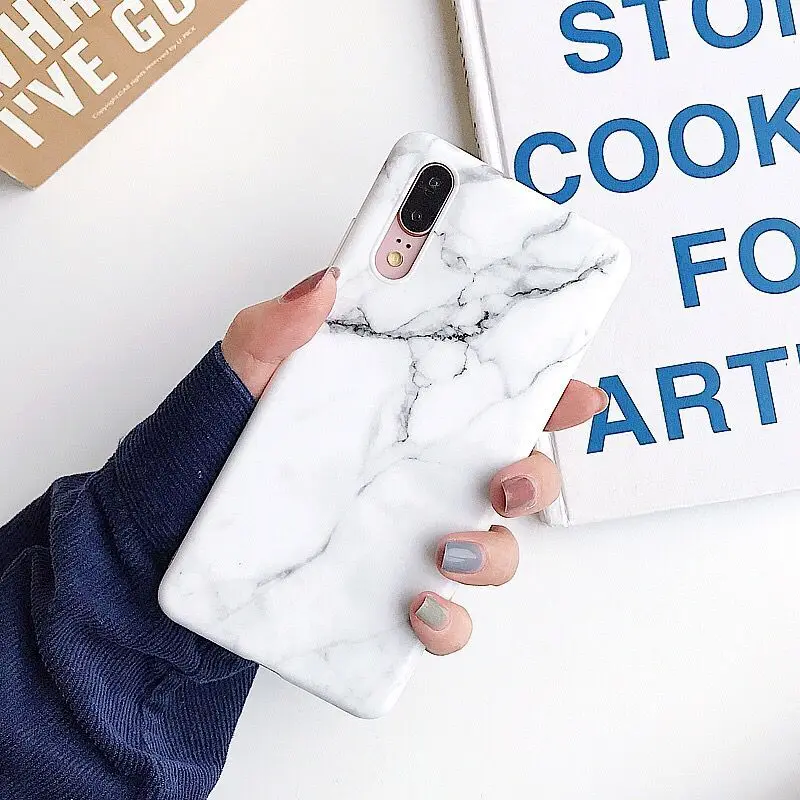 Чехол для Huawei P30 Pro мраморный силиконовый мягкий ТПУ чехол накладка P 30 40 Lite P30Pro