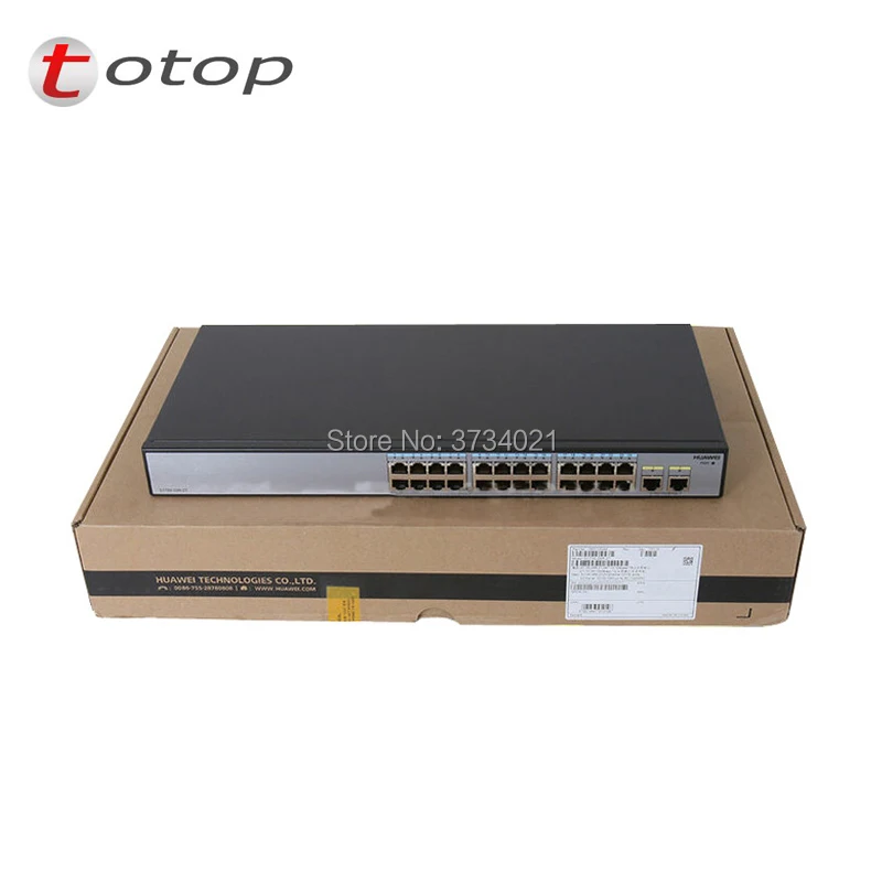 Оригинальный и новый Хуа Вэй S1700 26R 2T AC 10/100 24 портовый коммутатор с 2 giga порта