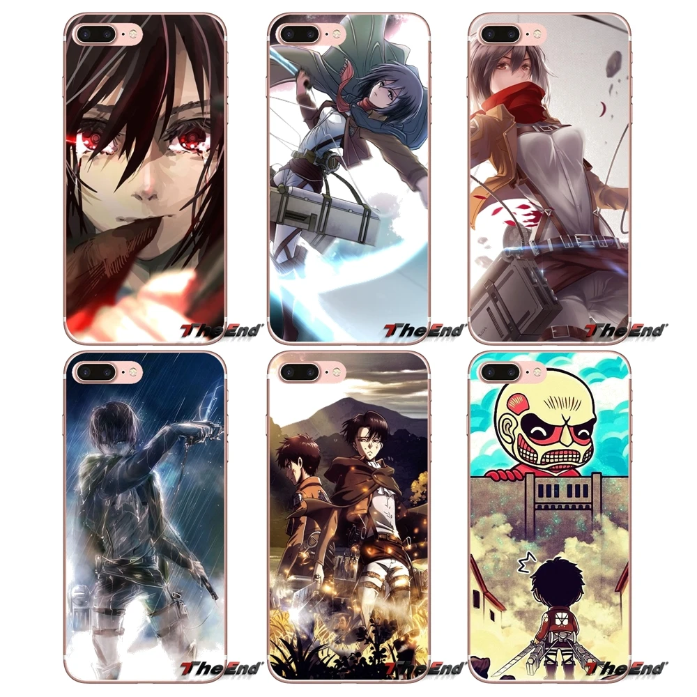 

For iPhone XS Max XR X 4 4S 5 5S 5C SE 6 6S 7 8 Plus Samsung Galaxy J1 J3 J5 J7 A3 A5 Shingeki no Kyojin Attack on Titan Covers