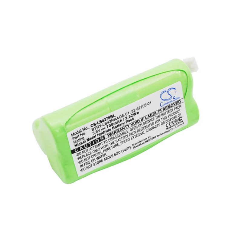 Новая батарея 700mAh 2.52Wh для символа LS4278 LS4278-M PDA заменитель сканера запасные части |