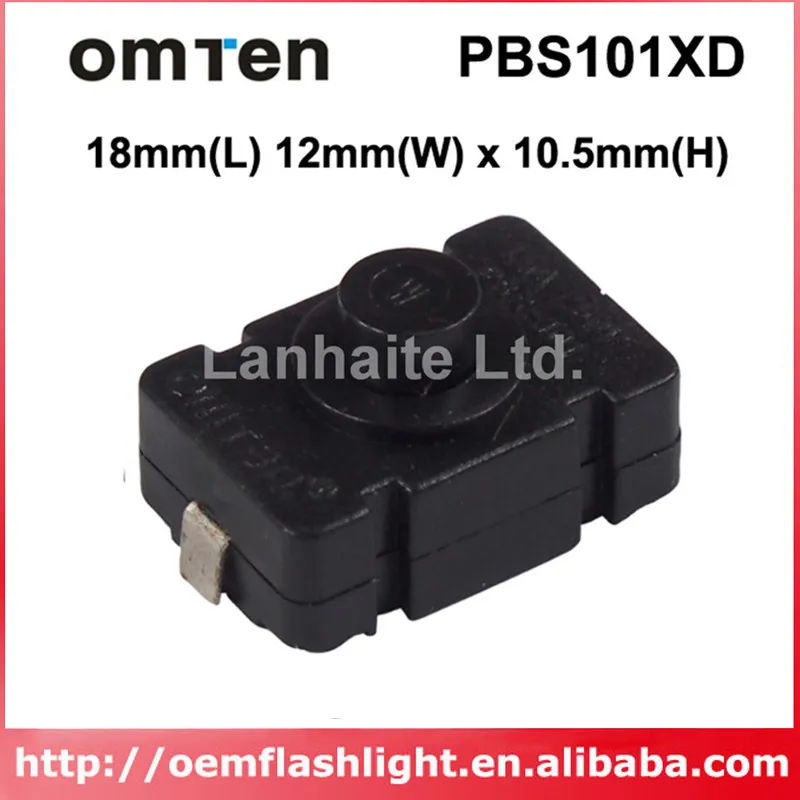 Omten PBS101XD Реверсивный кистевой переключатель 18 мм (Д) x 12 (Ш) 10 5 (В) (5 шт.)|led flashlight kit|led
