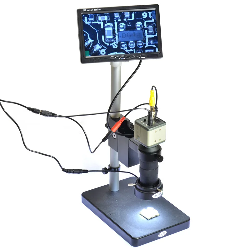 Industrial Microscope Camera BNC AV Output  800TVL 100X + 7