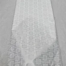 Белый atiku ткань для мужчин одежда высшего качества бассейна riche getzner nouveau мягкие Базен getzner Котон africain blanc 5 ярдов/партия