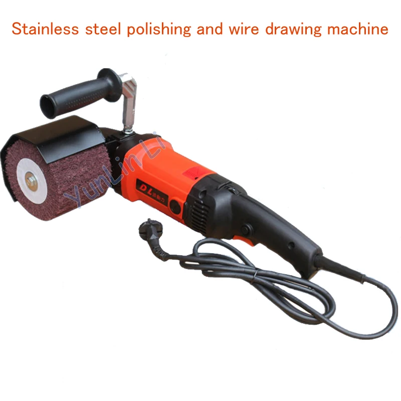 Stainless steel polishing wire drawing machine Electric drawing machine