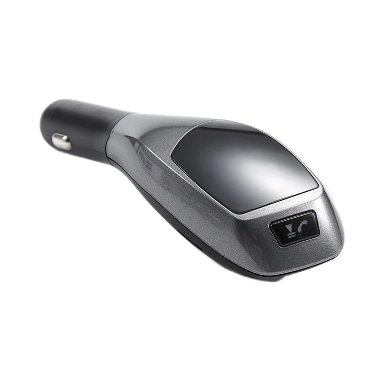 Bluetooth гарнитура для авто автомобиля Беспроводной Bluetooth Handsfree fm-передатчик Автомобильный MP3 плеера автомобильный Зарядное устройство Поддержка U Flash/TF Вход