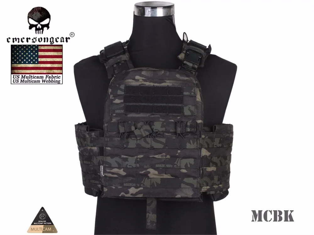 Emersongear CP Style CPC Tactical Vest Molle vest Hunting Game Airsoft Combat  Vest Gear EM7400 Black Multicam Brown