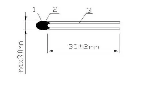 

Fast Free Ship 500pcs/lot Good quality NTC thermistor MF52 15K+-2% 3950