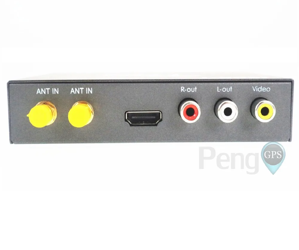 Car Digital TV Box external ISDB-T TV Full seg dual tunners for Brazil/Peru/Argentina(South American Countries)/Japan/Philippine