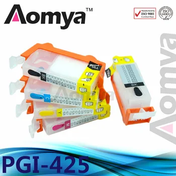 

5PCS PGI425 PGI-425 CLI-426 Refillable Ink Cartridge For CANON MG5240 MG5140 MG6140 MG8140 IP4840 MX884 IX6540 With ARC Chip