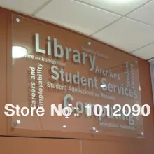 Рекламный щит акриловый лист/акриловый логотип акриловая рекламная доска