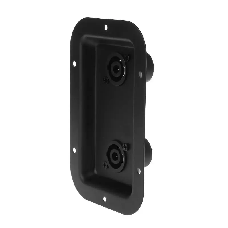 Jack Plate Socket Junction Box Clip Guitar Dual Large for SpeakOn PA Speaker Cabinets