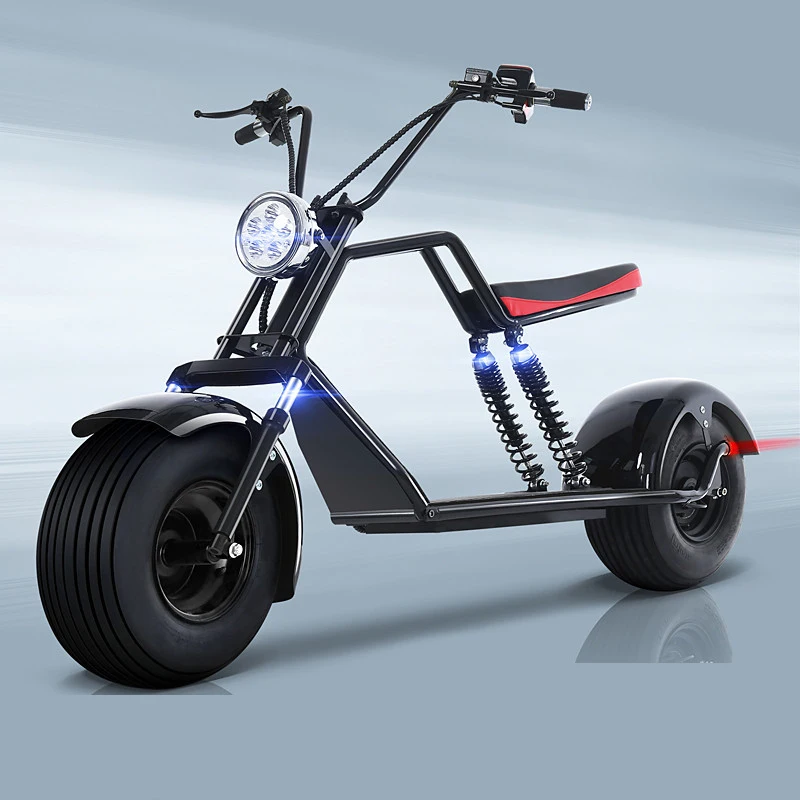 

Electric Scooter with Seat 60V 19.5-Inch Tire Detachable Battery Intelligent GPS System for Urban Roads and Adults