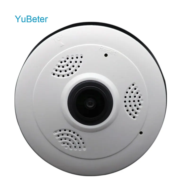 

YuBeter 960p 360 Panoramic wifi Camera IP Wireless Home Security CCTV fisheye Two Way Audio Infrared Night Version 130W Camera