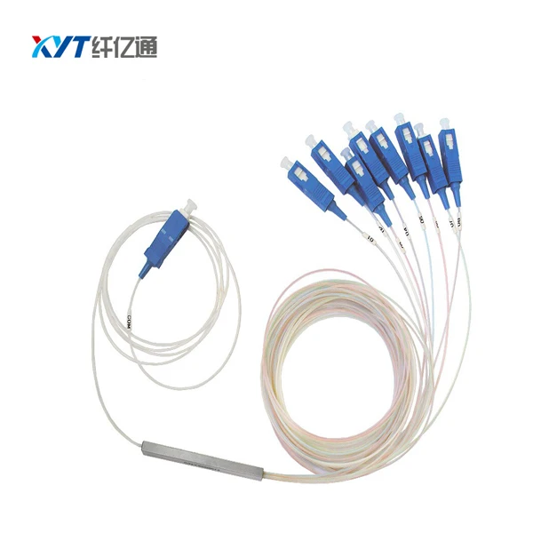 1x8 fiber optic splitter  (2)