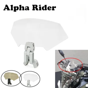

Motorcycle Risen Adjustable Windshield Windscreen For Yamaha YZ8 XL1000 R1600 BMW R1250GS R1200gs Kawasaki ZX10R Z1000 Z750 Z800