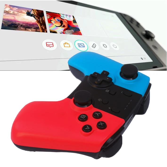 Goedkoop Voor NS Draadloze Bluetooth Controller Voor Nintend Schakelaar Data Kikker Gamepad Joystick Voor Nintendo Switch PC Android Iphone Pk Pro