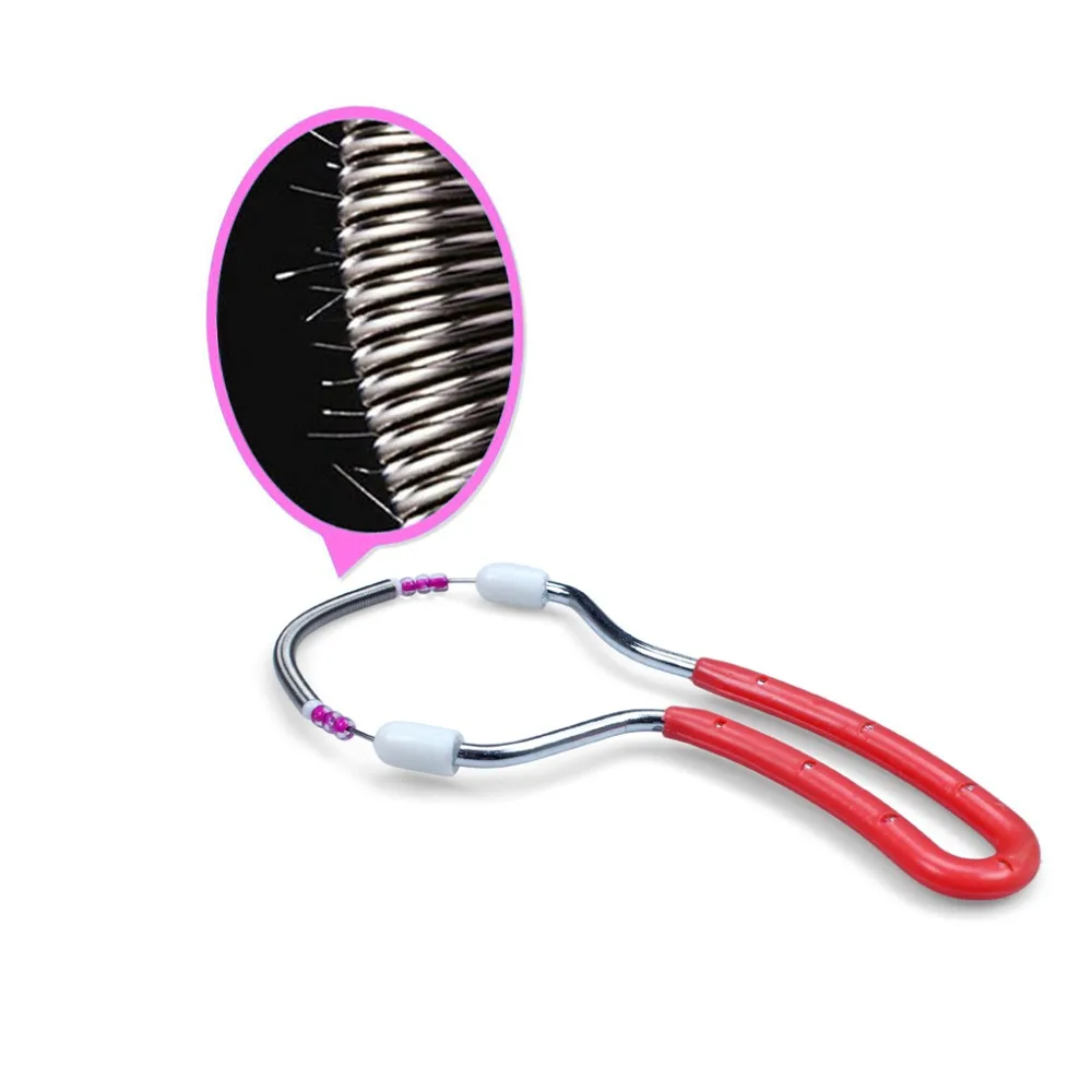Handheld Facial Hair Removal Threading Beauty Epilator Roller For Arm Face Legs Beauty Epilator Makeup Tool (4)