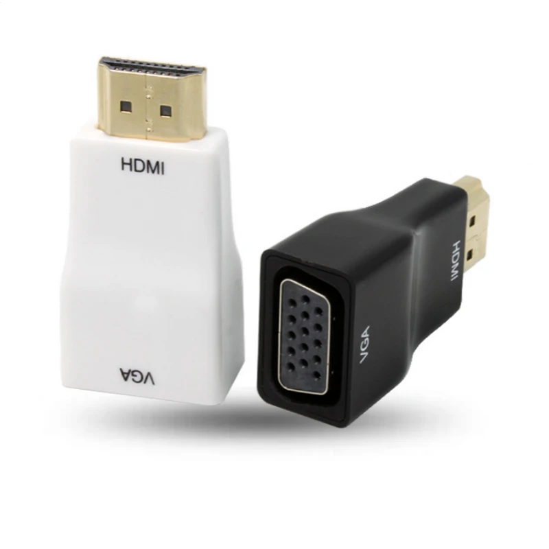 Конвертер hdmi vga Кабель адаптер HDMI2VGA для ПК ноутбука настольного планшета