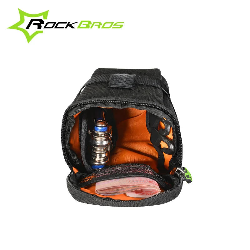 Rockbros велосипед мешок царапинам mtb mountain road bike bag светоотражающие велоспорт заднее сиденье седло мешок велосипед аксессуары