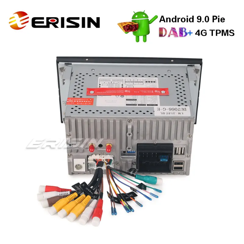 Erisin ES4866F 7 &quotAndroid 9 0 автомобильный стерео GPS Wifi DAB + BT для Ford Transit S/C Max Kuga Galaxy
