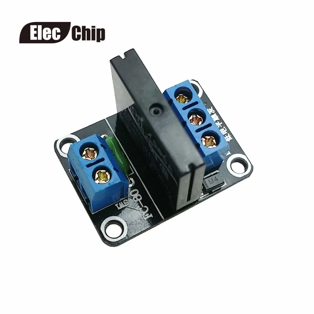 1pcs 5v 1 Channel Omron Ssr High Level Solid State Relay Module 250v 2a ...