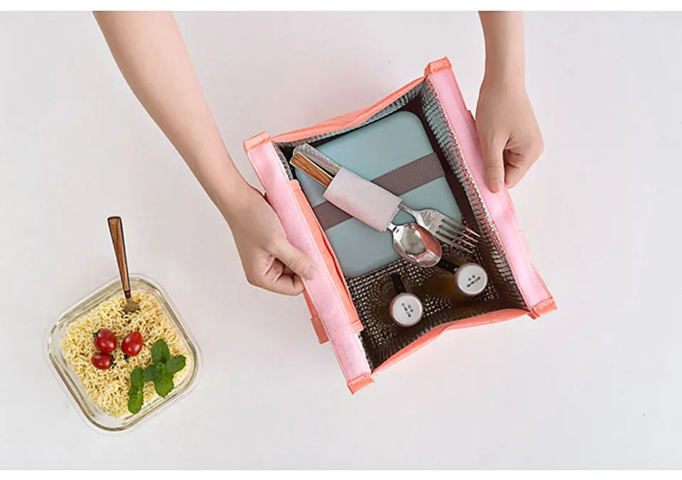Портативный Термальность Ланч охлаждающая сумка изотермическая походная Bento Сумка-тоут сумка для хранения фруктов Напитки Еда свежий