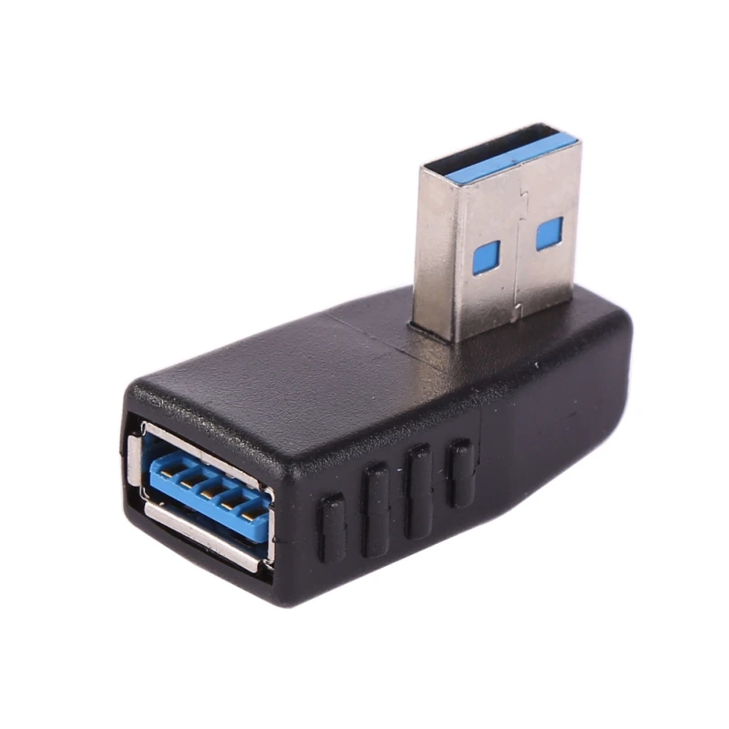 USB 3.0 Converter USB 3.0 Extender Cable Adapter Male To Female Extension Connector Up Down Right Left Design For Laptop PC