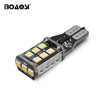 

1x New Upgrade Extremely Bright T15 W16W Canbus SMD2835 912 921 White 15led Car LED Back-up Light Auto Reverse Lamp Bulb