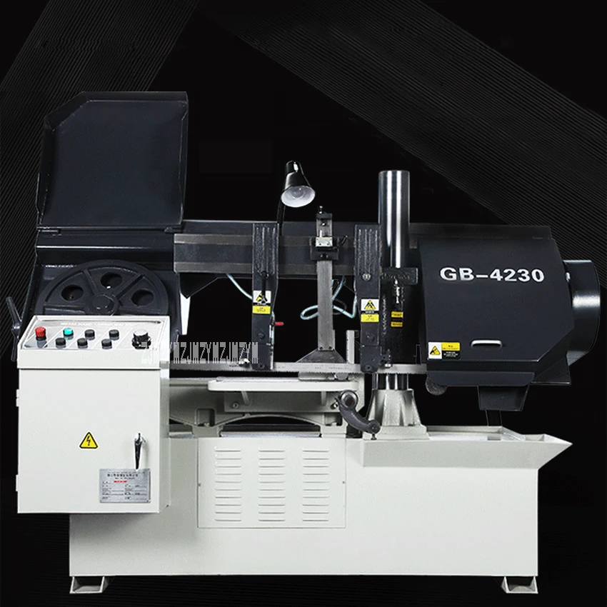 GB4230 Semi-automatic Metal Band Sawing Machine High-quality Single-Column Horizontal Band Sawing Machine 380V 3KW (450*320mm) GB4230 Semi-automatic Metal Band Sawing Machine High-quality Single-Column Horizontal Band Sawing Machine 380V 3KW (450*320mm)