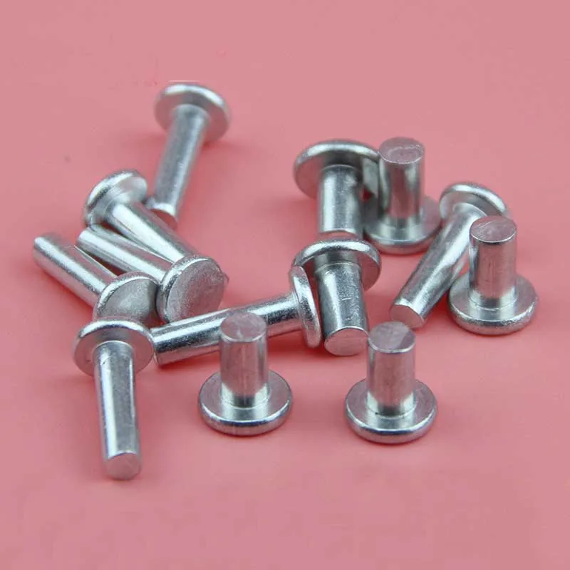 Заклепки из алюминия с плоской головкой M8 50 шт. винты длиной 16 мм|screw screw|flat head screwflat