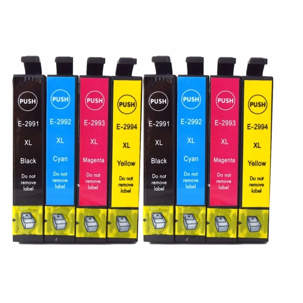 8x Совместимость Epson 29 XL чернильный картридж совместимый с Expression Home XP-332 XP-335 XP-235 XP-432