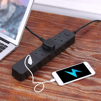 

WIFI Power Strip 1.8M 3AC Interface 4 USB Charging Port AC100-250V 3250W Intelligent Cell Phone App Control LED Indicator Lamp