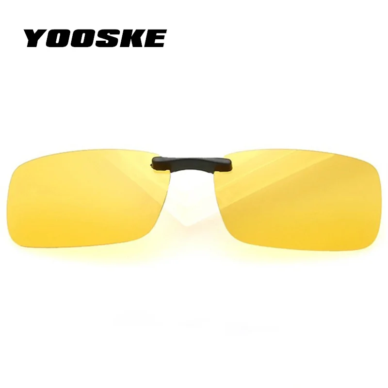 

YOOSKE Polarized Sunglasses Man Clip On Myopia Eyeglasses Men Night Vision Goggles Sun Glasses Flip Up Sunglass Outdoor