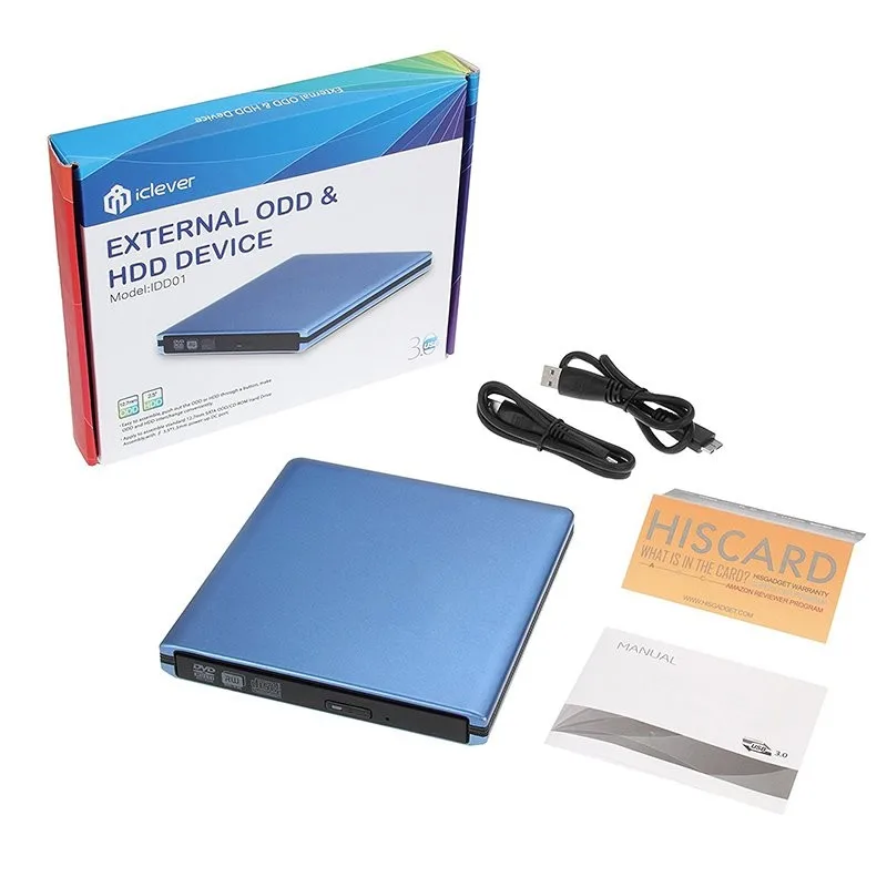 USB 3,0 DVD горелки DVD rom плеер Внешний Оптический привод CD/DVD RW Писатель рекордер портативный привод для ноутбука компьютера Mac pc