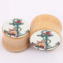 2016 aliexpress new explosion of real wood bones ear piercing jewelry font b earrings b font