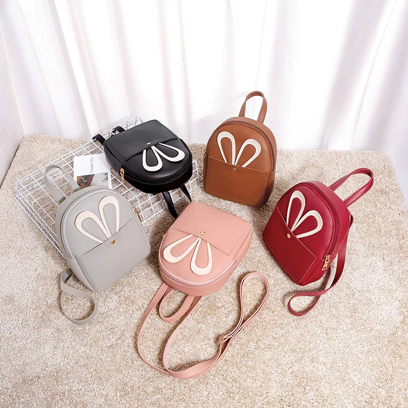 Rabbit Eared Small Backpack Women 2019 Shoulder Bag Female Cute Mini Mobile Phone Messenger for Teenage Girls Little Kids
Rabbit Eared Small Backpack Women 2019 Shoulder Bag Female Cute Mini Mobile Phone Messenger for Teenage Girls Little Kids