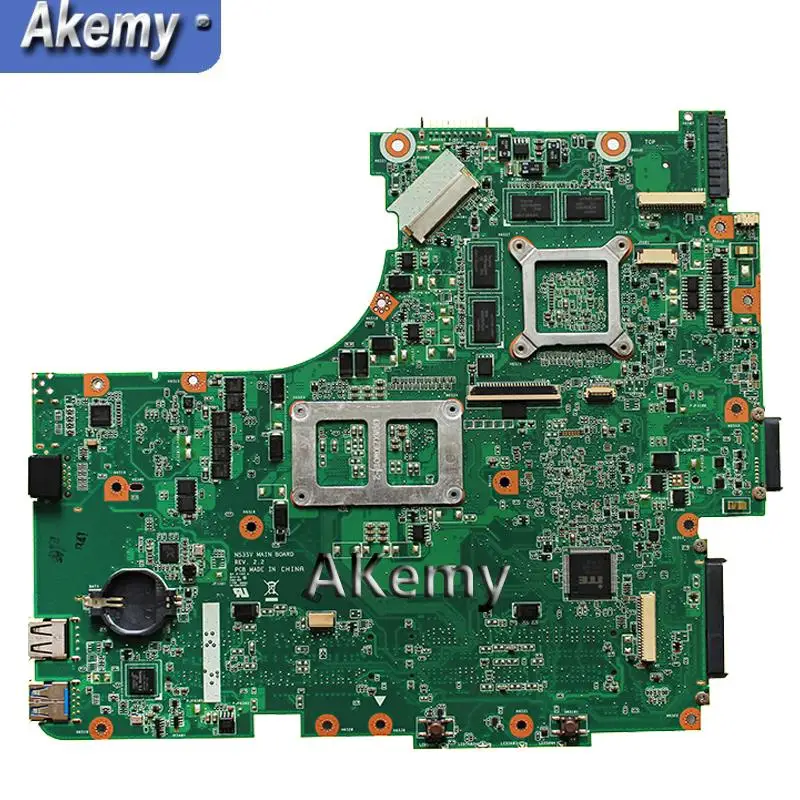 AK N53SN материнская плата для ноутбука For Asus N53SM N53SV N53S N53 тест оригинальная GT540M 2GB